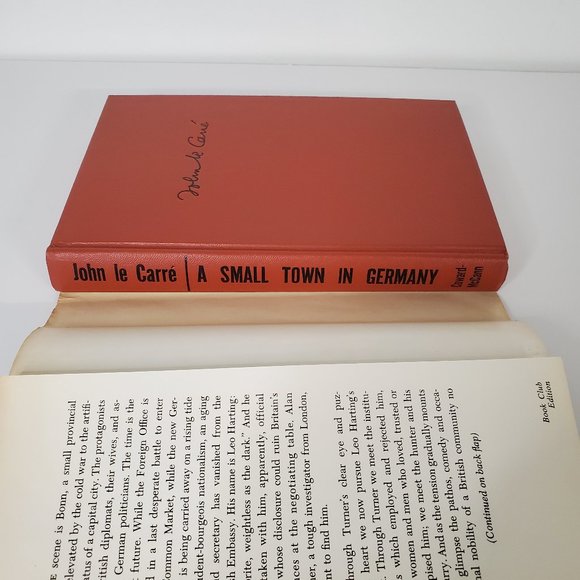 HB - Spy Thriller John Le Carre A Small Town in Germany Book Club Edition 1968 - Picture 5 of 6